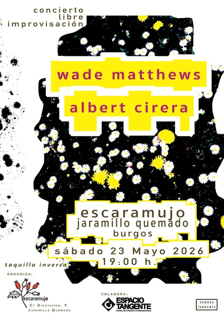 Wade Matthews & Albert Cirera, concierto. 23/05/26.