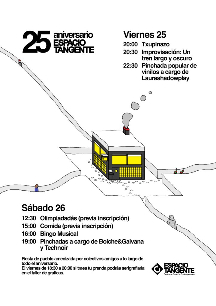 25 ANIVERSARIO DE ESPACIO TANGENTE. 25 y 26 de septiembre 2026
